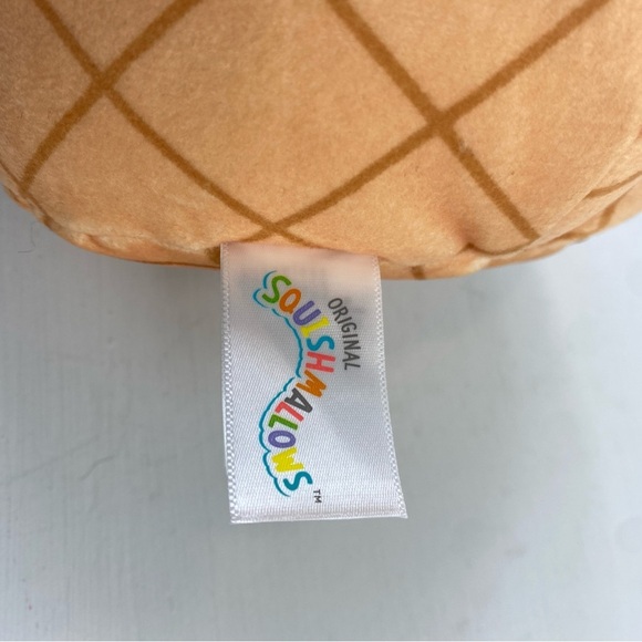Squishmallow 10” Plush Scented Ice Cream Cone Toy with Chocolate Cherry Topping - Picture 7 of 12